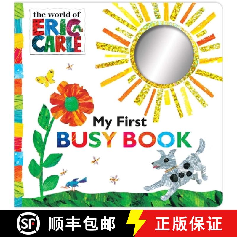 【3-4周达】My First Busy Book (The World of Eric Carle) [9781481457910]
