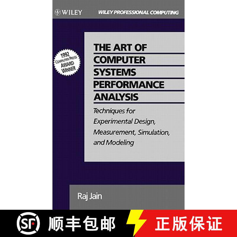 【3-4周达】Art Of Computer Systems Performance Analysis Techniques For Experimental Design Measuremen... [9780471503361]