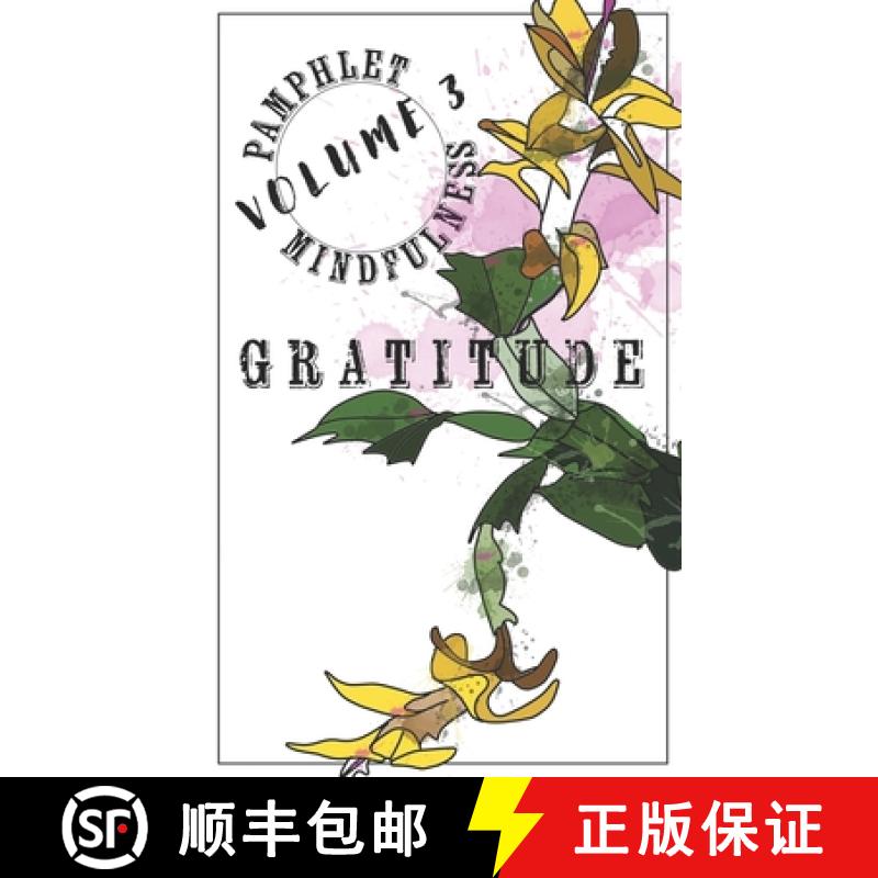 预订 Pamphlet Mindfulness: Gratitude [9781960805065]