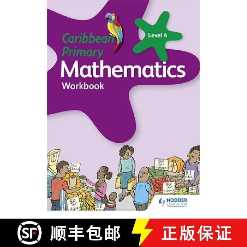 【3-4周达】Caribbean Primary Mathematics Workbook 4 6th edition [9781510414112]