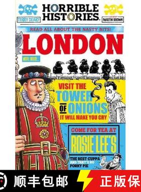 【3-4周达】Gruesome Guides: London (newspaper edition) [9780702317873]