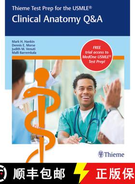 【3-4周达】Thieme Test Prep for the USMLE (R): Clinical Anatomy Q&A [9781626234215]