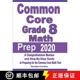 【3-4周达】Common Core Grade 8 Math Prep 2020: A Comprehensive Review and Step-By-Step Guide to Prepa... [9781646121755]