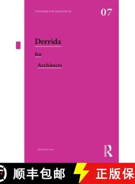 【3-4周达】DERRIDA FOR ARCHITECTS COYNE [9780415591799]