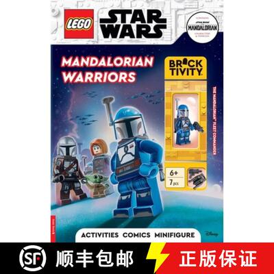 LEGO® Star Wars: Mandalorian Warriors Activity Book (with Mandalorian Fleet Commander LEGO minifig... [9781837250035]