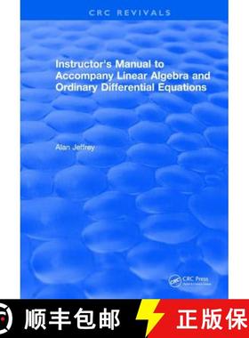 【3-4周达】Instructor's Manual to Accompany Linear Algebra and Ordinary Differential Equations [9781315894546]