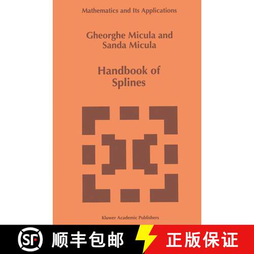【3-4周达】Handbook of Splines [9789401062442]