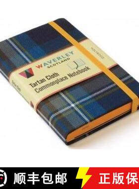 【3-4周达】Waverley (M): Holyrood Tartan Cloth Commonplace Notebook [9781849344340]