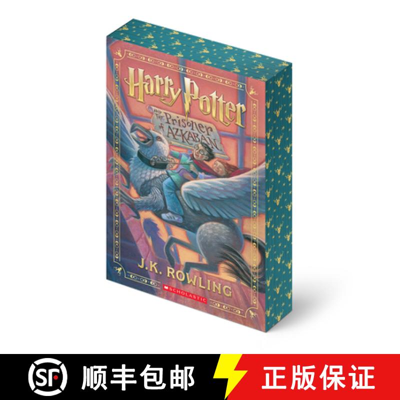 【3-4周达】Harry Potter and the Prisoner of Azkaban (Stenciled Edges) (Harry Potter, Book 3) [9781546171416]