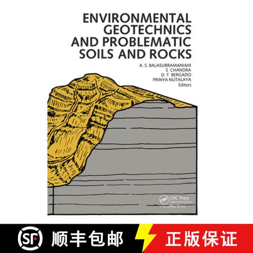 【3-4周达】精装 Environmental Geotechnics and Problematic Soils and Rocks: Proceedings of the Symposi... [9789061917854]