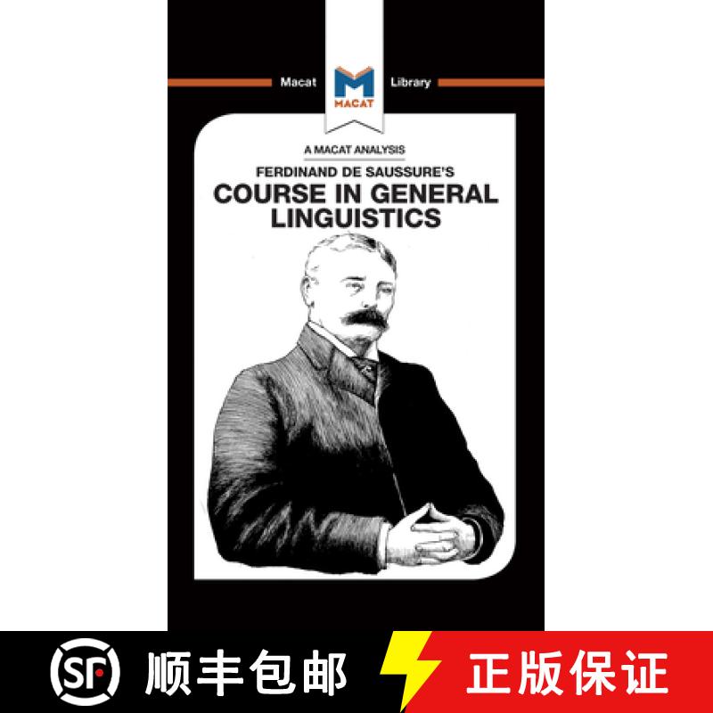 【3-4周达】An Analysis of Ferdinand de Saussure's Course in General Linguistics [9781912302857]