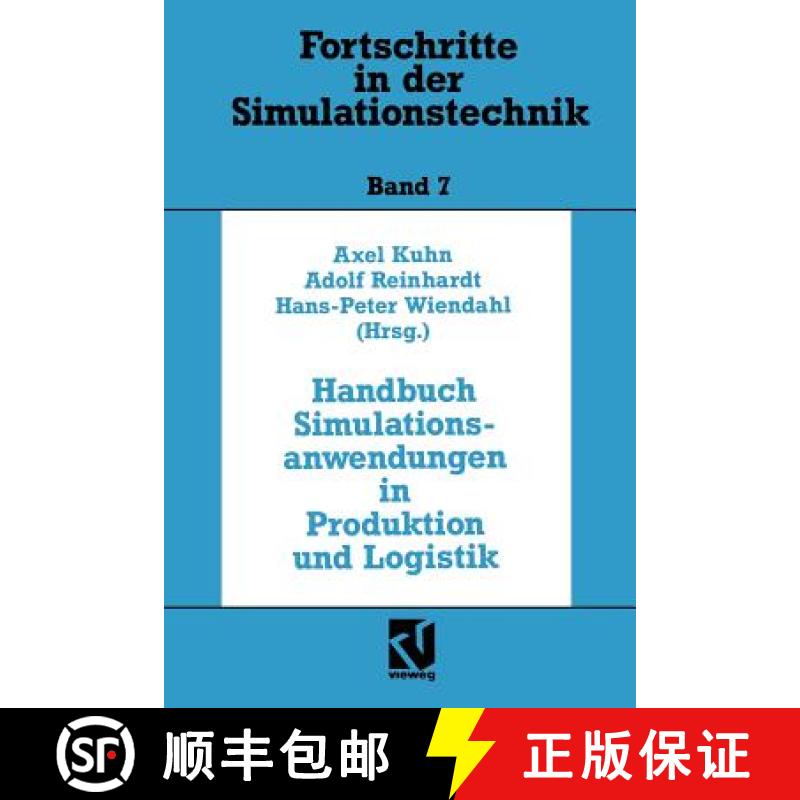 【3-4周达】Handbuch Simulationsanwendungen in Produktion Und Logistik: Mit 194 Abbildungen [9783528065812]