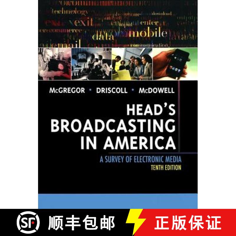 【3-4周达】Head's Broadcasting in America: A Survey of Electronic Media (1-download) [9780205608133]