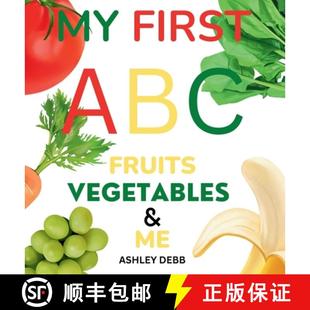 Children 4周达 ABC First Vegetables Alphabet And 9798990557024 Book Fruits
