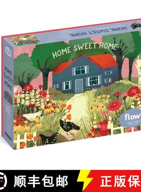 【3-4周达】Home Sweet Home 1,000-Piece Puzzle : (Flow) for Adults Families Picture Quote Mindfulness ... [9781523513161]