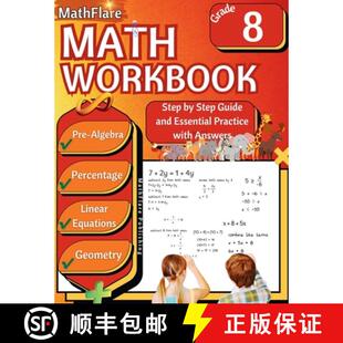 Algebra MathFlare Workbook Math Percentage 9798869303066 Grade 8th Pre 3周达 Funct...