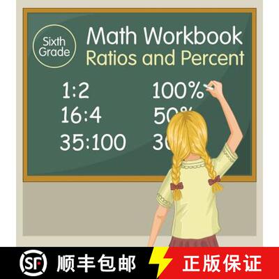 【3-4周达】Sixth Grade Math Workbook: Ratios and Percent [9781682601105]