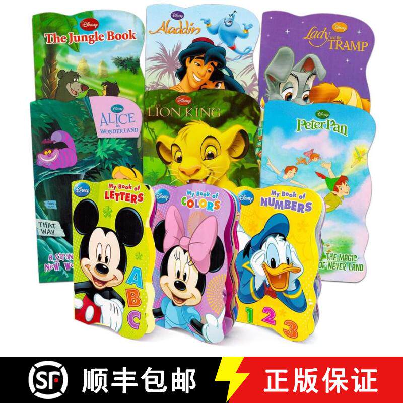 【3-4周达】9 Book Set Disney Mickey Mouse Bedtime Stories Bundle for Toddlers 1-3 Kids 3-5 - Bulk Dis... [9798885110112]