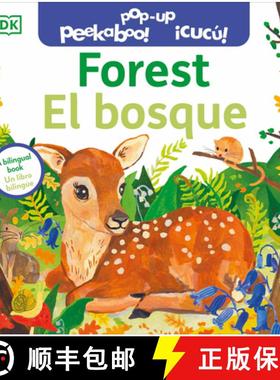 【3-4周达】Bilingual Pop-Up Peekaboo! Forest - El bosque [9780744094039]