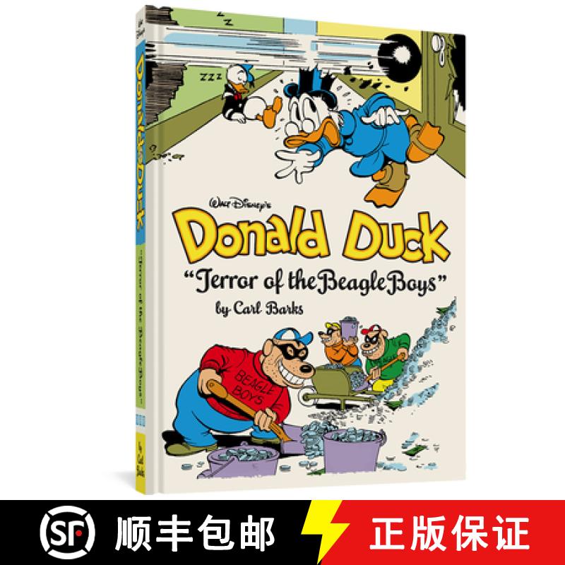 【3-4周达】Walt Disney's Donald Duck: terror of the Beagle Boys (the Complete Carl Barks Disney Libra... [9781606999202]
