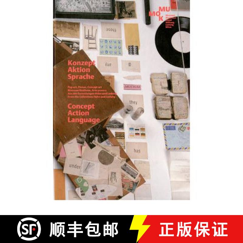 【3-4周达】Concept Action Language: Pop Art, Fluxus and Concept Art from the Collections Hahn and Ludwig [9783865608857]