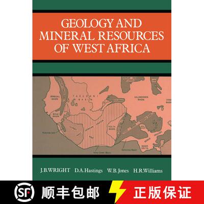 【3-4周达】精装 Geology and Mineral Resources of West Africa [9780045560011]