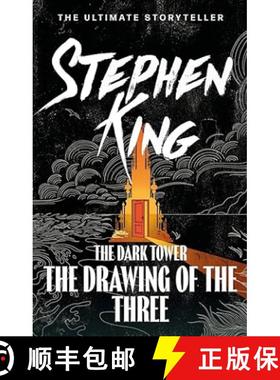 【3-4周达】TheDark Tower Drawing of the Three by King, Stephen ( Author ) ON Feb-16-2012, Paperback [9781444723458]