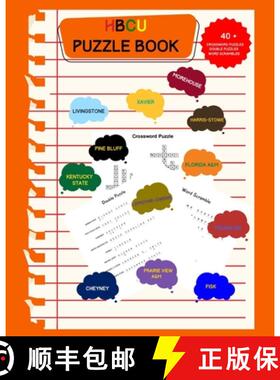 预订 HBCU Puzzle Book: Crosswords, Puzzles & Word Scrambles [9780578272351]