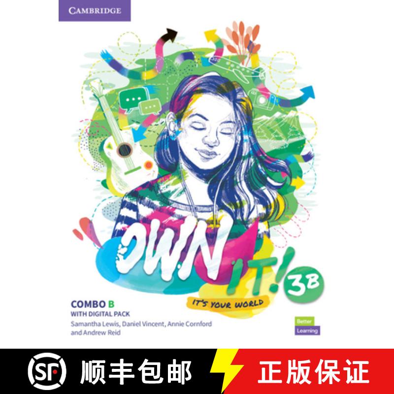 【3-4周达】Own it! Level 3 Combo B Student's Book and Workbook with Practice Extra [9781108772723]