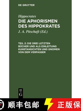 预订 Die drei letzten Bücher und als Einleitung Kunstansichten und Gnomen von dem Verfasser [9783112639139]