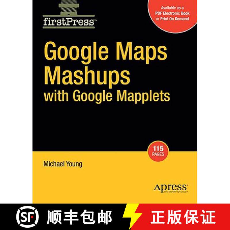 【3-4周达】Google Maps Mashups with Google Mapplets [9781430209959]