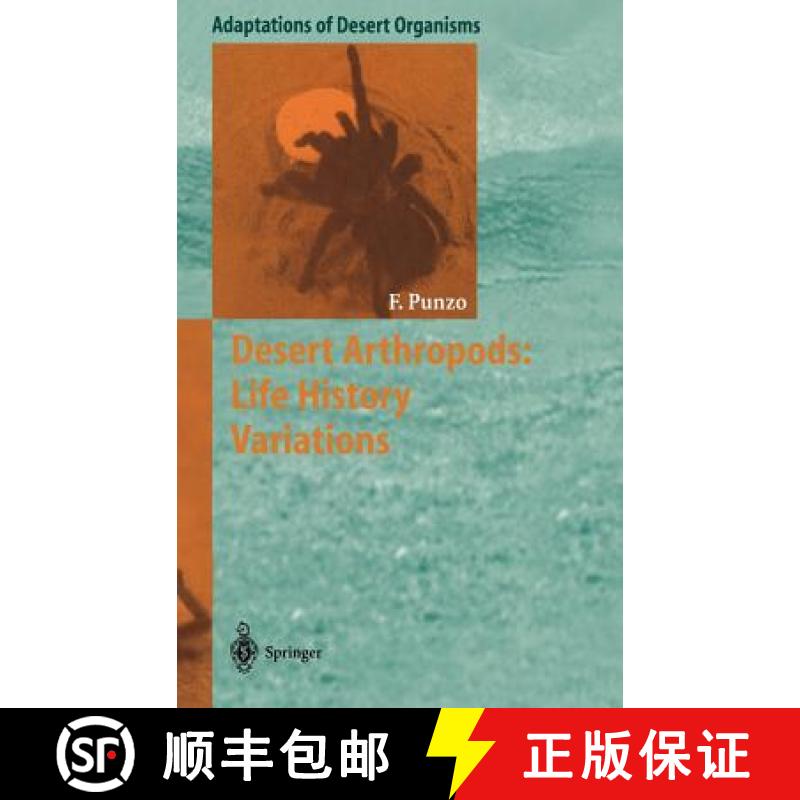 【3-4周达】Desert Arthropods: Life History Variations [9783540660415]