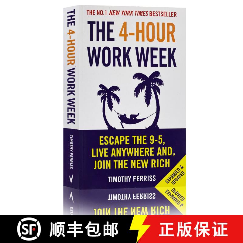 现货 每周工作四小时 The 4-Hour Work Week: Escape the 9-5, Live Anywhere and Join the New Rich [9780091929114]