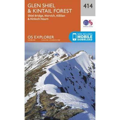 【4周达】Glen Shiel and Kintail Forest [9780319246498]