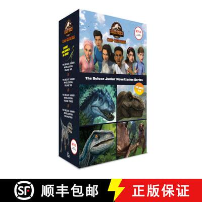 【3-4周达】精装 Camp Cretaceous: The Deluxe Junior Novelization Boxed Set (Jurassic World: Camp Creta... [9780593566428]