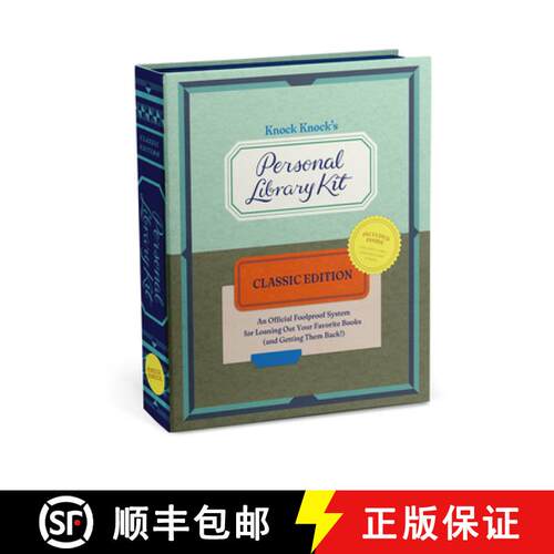【3-4周达】Knock Knock Personal Library Kit Classic Edition PLK Book Box [9781683493129]