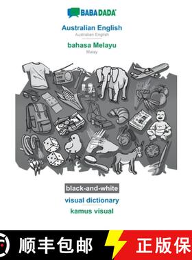 预订 BABADADA black-and-white, Australian English - bahasa Melayu, visual dictionary - kamus visual: ... [9783752256147]