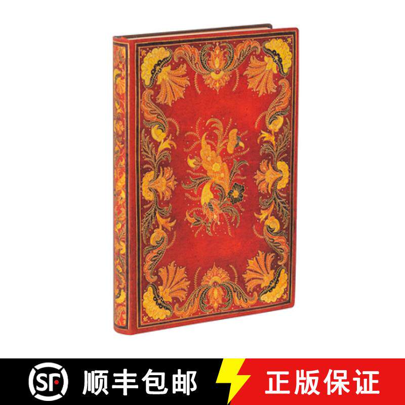 【3-4周达】Paperblanks Fiammetta Fiammetta Softcover Flexi Ultra Unlined Elastic Band 176 Pg 100 GSM [9781439798263]