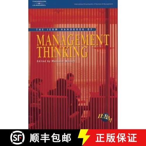 【3-4周达】IEBM Handbook of Management Thinking: (International Encyclopaedia of Business and Managem... [9781861526328]