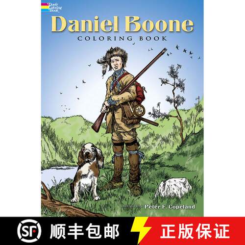 预订 Daniel Boone Coloring Book [9780486447384]
