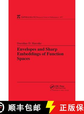 【3-4周达】Envelopes and Sharp Embeddings of Function Spaces [9780367390310]