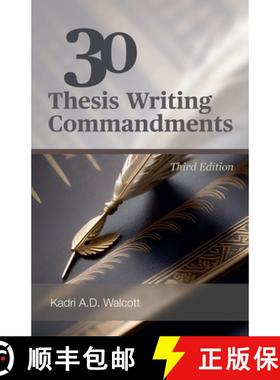 【3-4周达】30 Thesis Writing Commandments - Third Edition [9798227044372]