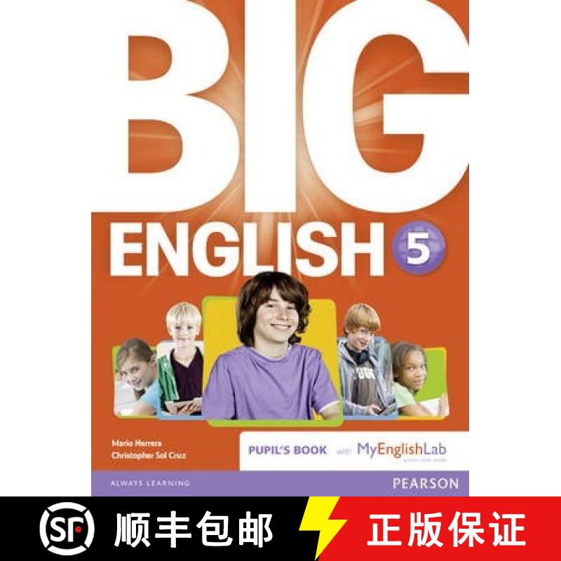 【3-4周达】Big English 5 Pupil's Book and MyLab Pack [9781447971757]