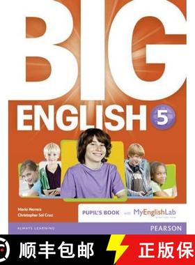 【3-4周达】Big English 5 Pupil's Book and MyLab Pack [9781447971757]