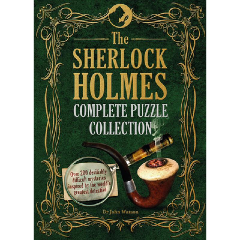 【4周达】The Sherlock Holmes Complete Puzzle Collection: Over 200 Devilishly Difficult Mysteries Insp... [9781780979601] 书籍/杂志/报纸 原版其它 原图主图