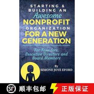 Executive Awesome 预订 For Founders Directors... Generation Building New 9780999527658 Nonprofit Starting