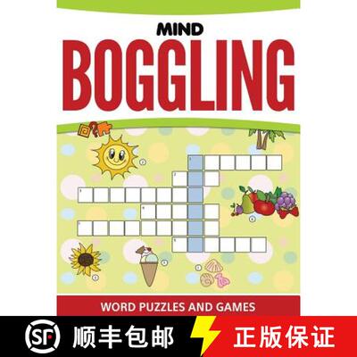 【3-4周达】Mind Boggling Word Puzzles and Games [9781681458014]