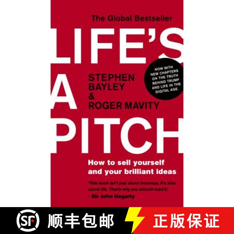 【3-4周达】Life's a Pitch : How to Sell Yourself and Your Brilliant Ideas [9780552174862]