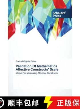 预订 Validation  Of Mathematics Affective Constructs' Scale [9783639702514]