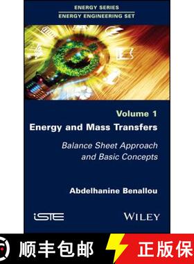 【3-4周达】Energy And Mass Transfers: Balance Sheet Approach And Basic Concepts [Wiley机械工程] [9781786302748]